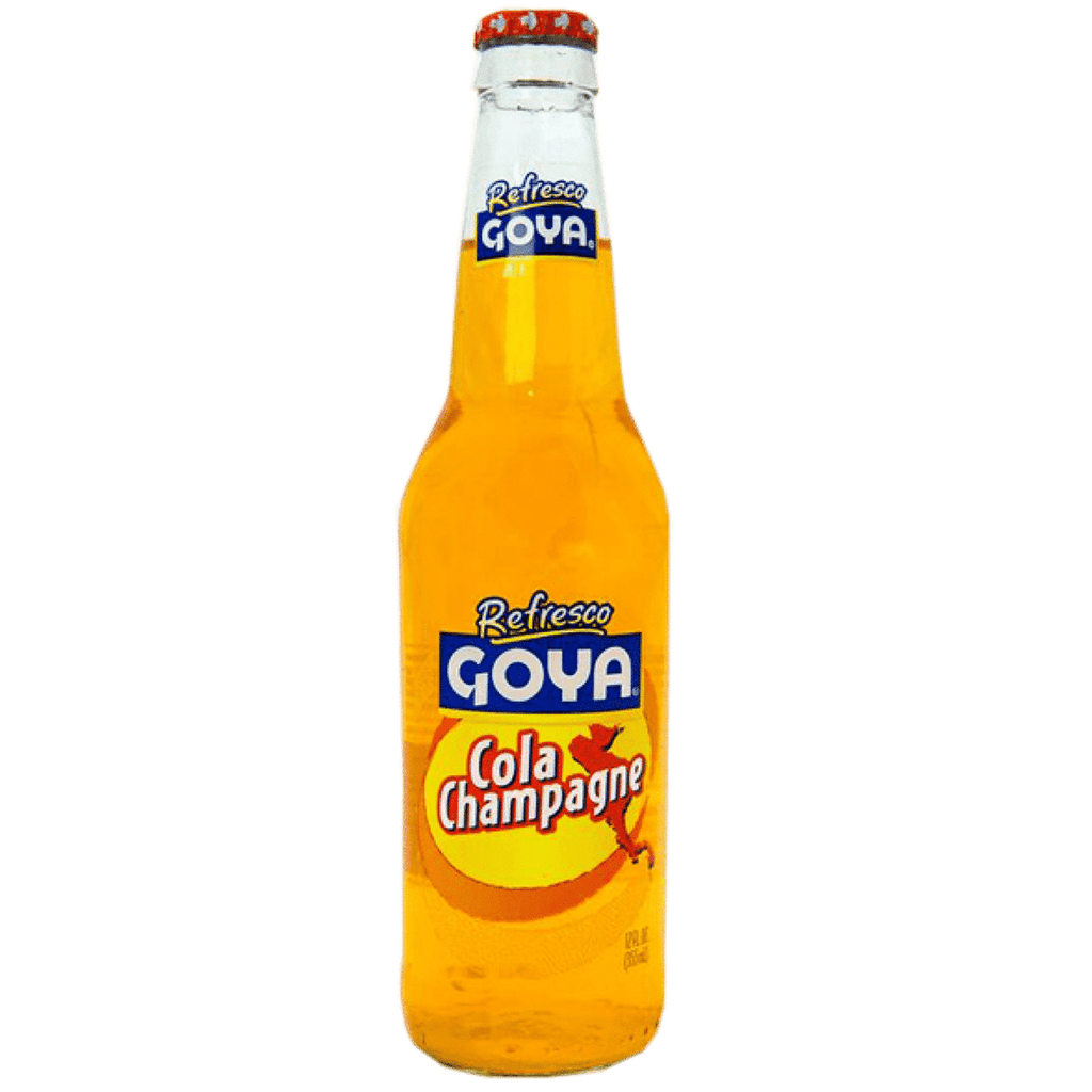 Goya Cola Champagne Soda 12floz - Seabra Foods Online