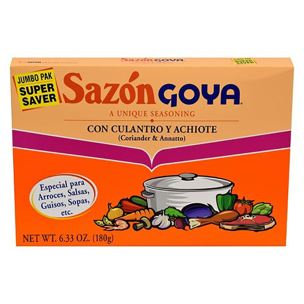 Goya Coriander+Annato Jumbo 6.33 oz - Seabra Foods Online