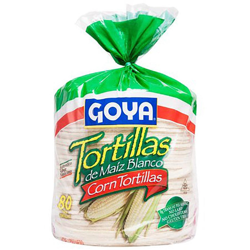 Goya Corn Tortillas 80pk 80oz - Seabra Foods Online