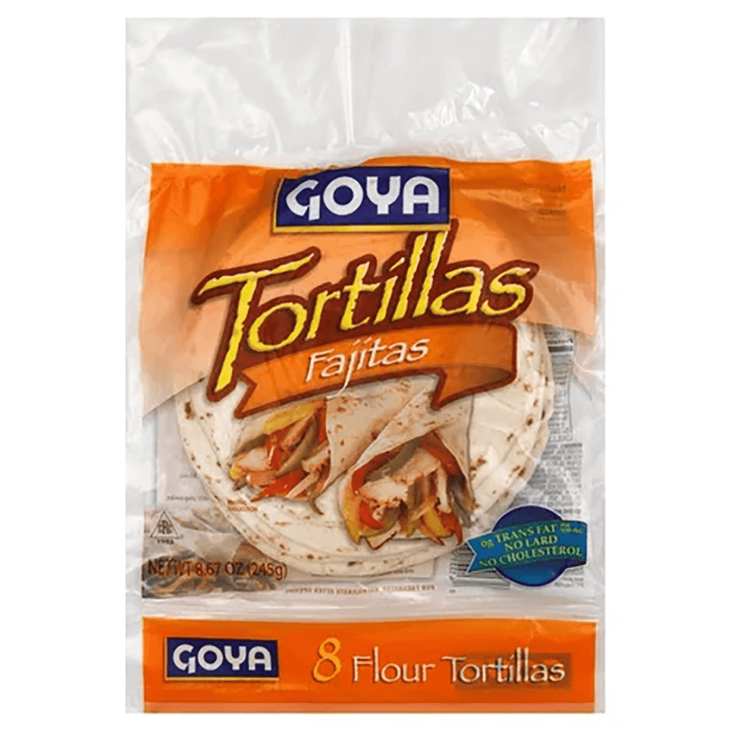 Goya Fajitas Tortillas 8.67oz - Seabra Foods Online