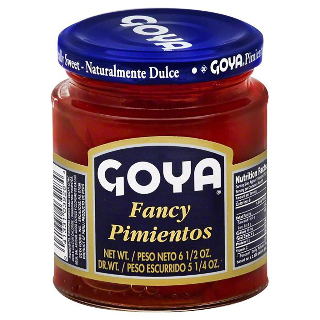 Goya Fancy Spanish Red Pimientos 6.5oz - Seabra Foods Online