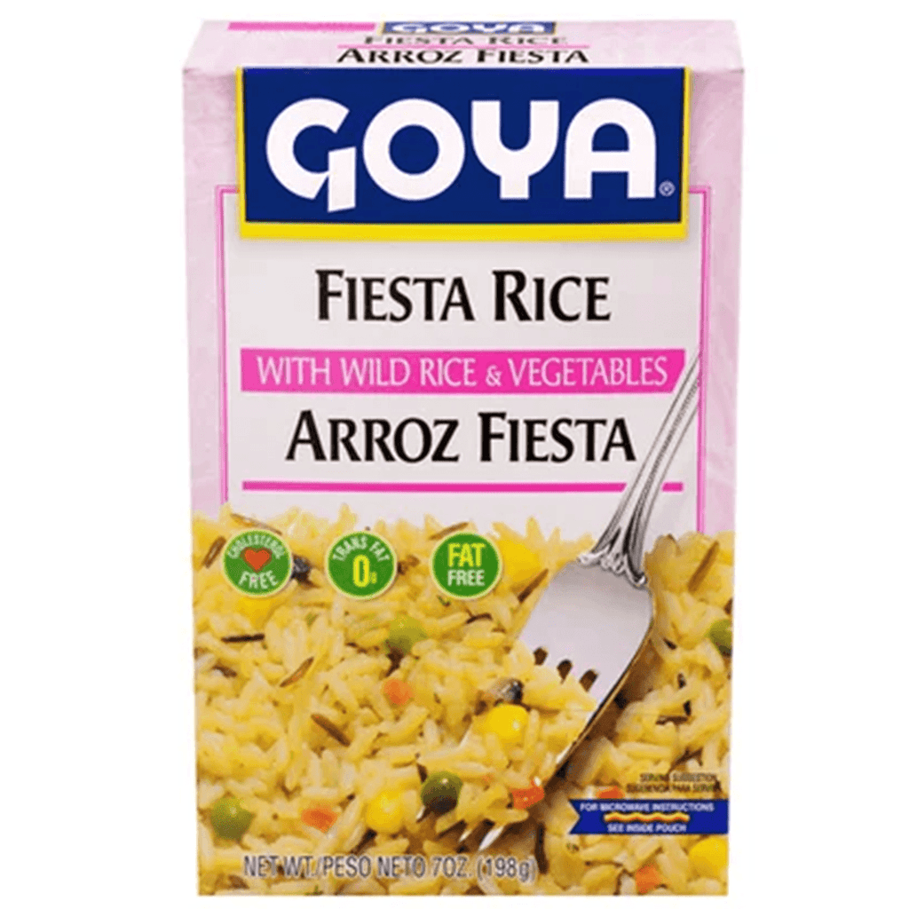 Goya Fiesta Rice W/Vegetables 7oz - Seabra Foods Online