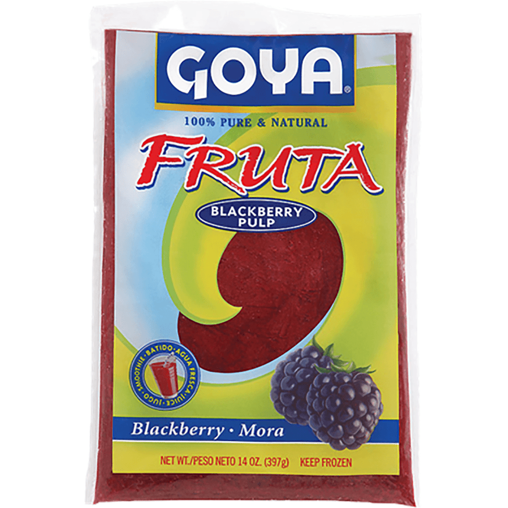 Goya Frozen Mora Pulp 14oz - Seabra Foods Online