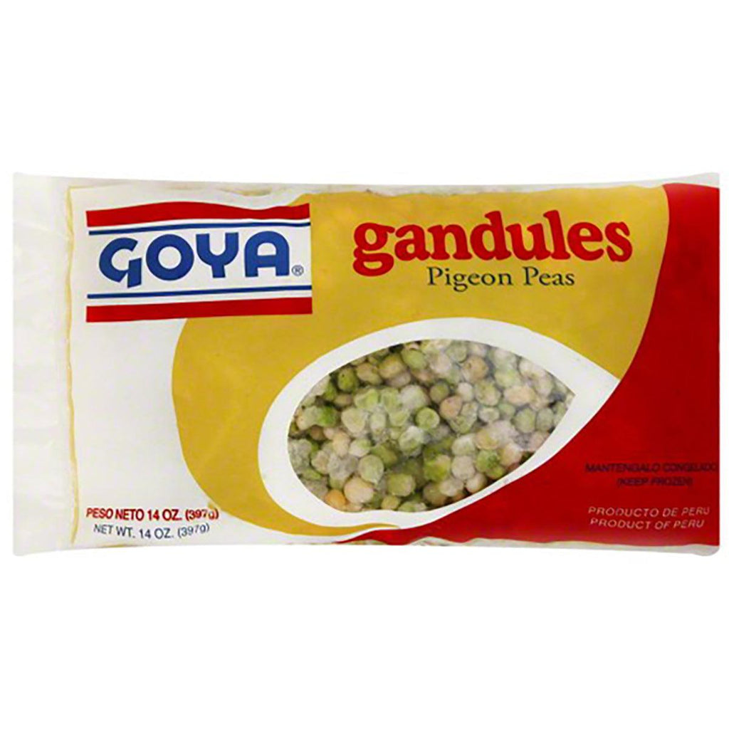 Goya Green Pigeon Peas 14oz - Seabra Foods Online
