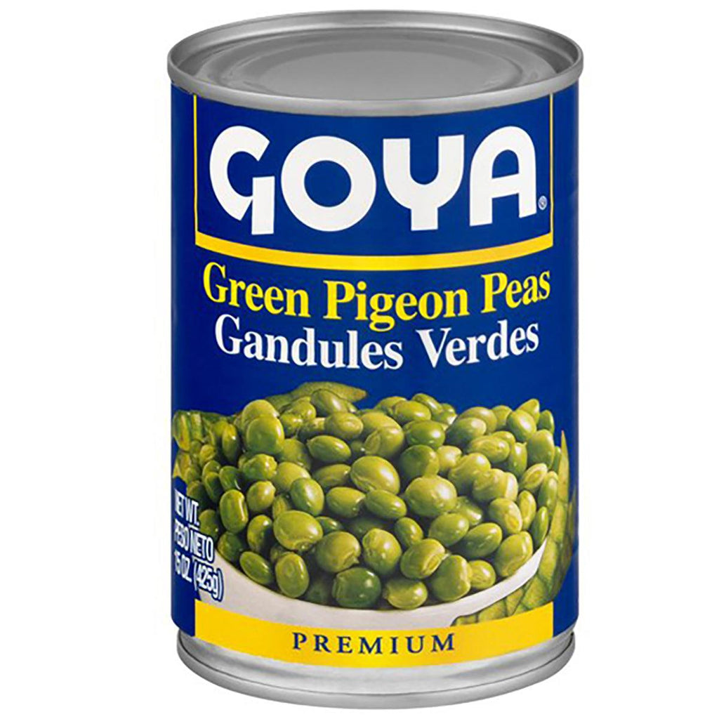 Goya Green Pigeon Peas 15oz - Seabra Foods Online
