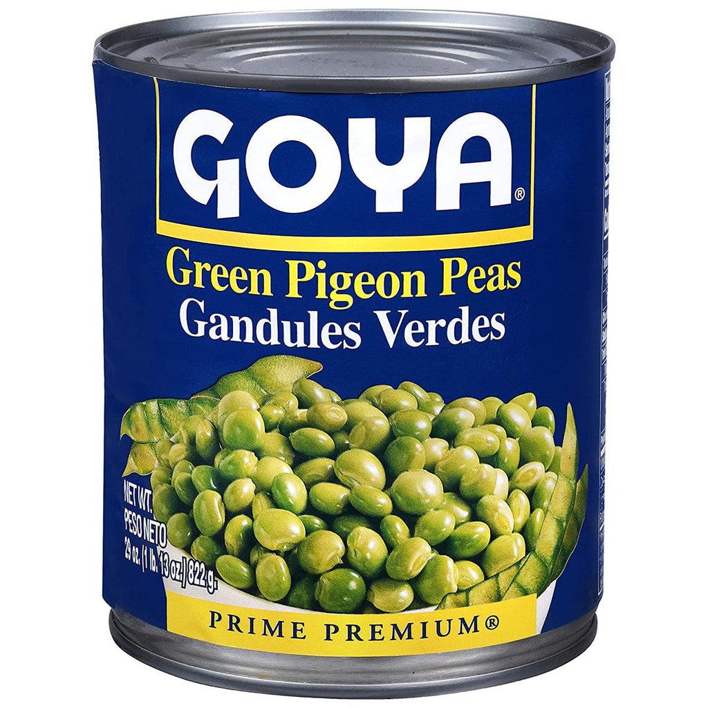 Goya Green Pigeon Peas 29oz - Seabra Foods Online