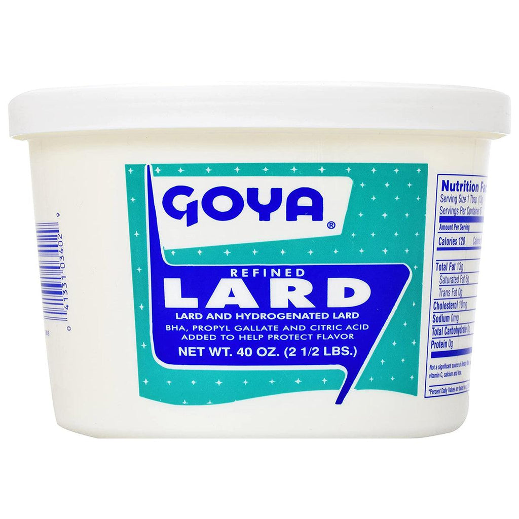 Goya Lard 2.5lb - Seabra Foods Online