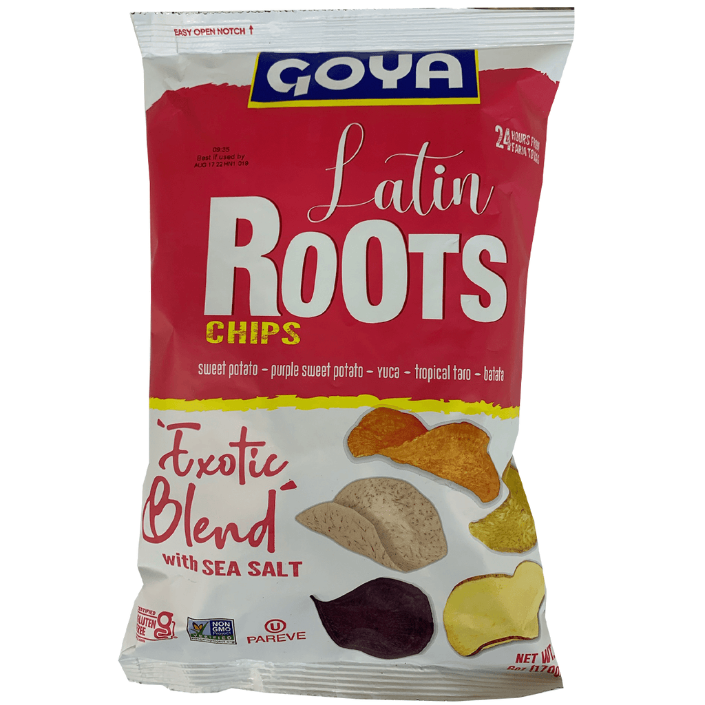 Goya Latin Roots Chips Exotic Blend 6oz - Seabra Foods Online