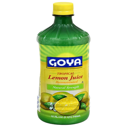 Goya Lemon Juice 32floz - Seabra Foods Online