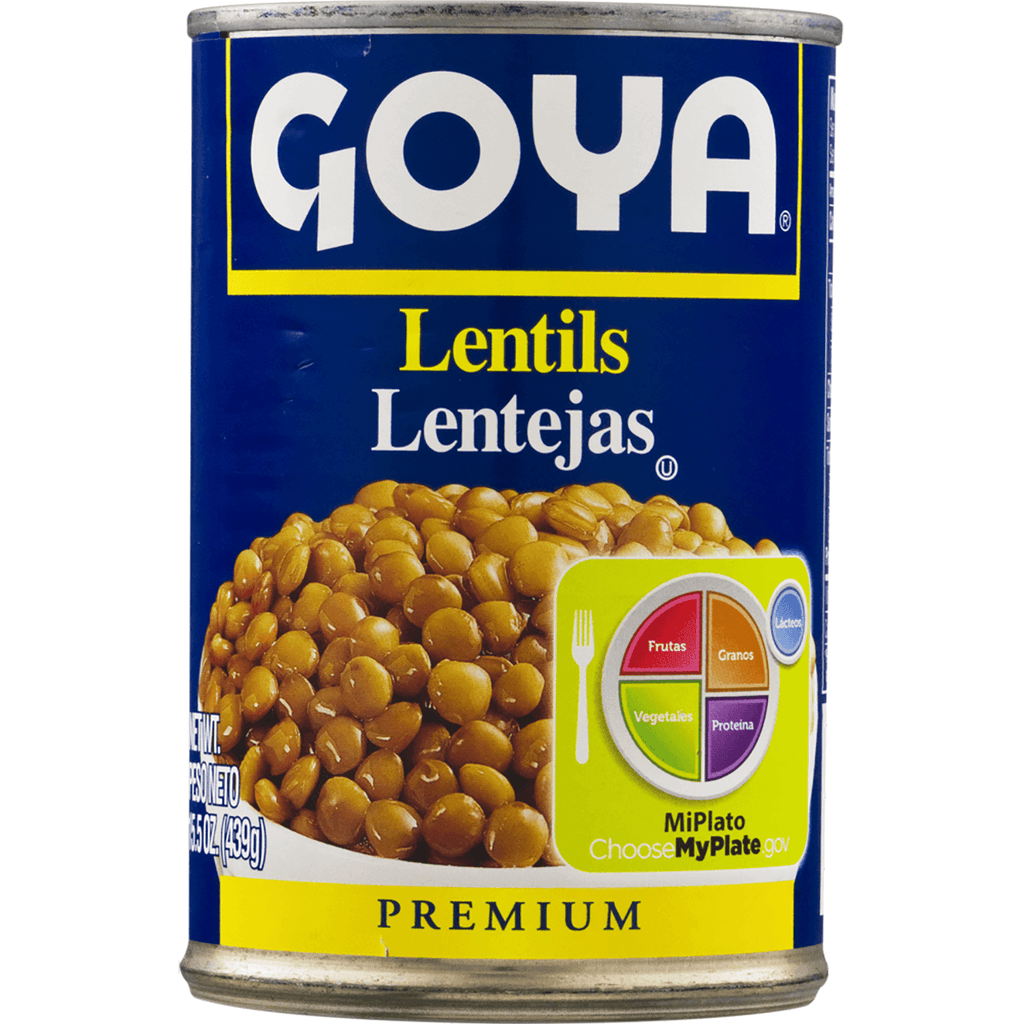 Goya Lentils 15.5oz - Seabra Foods Online