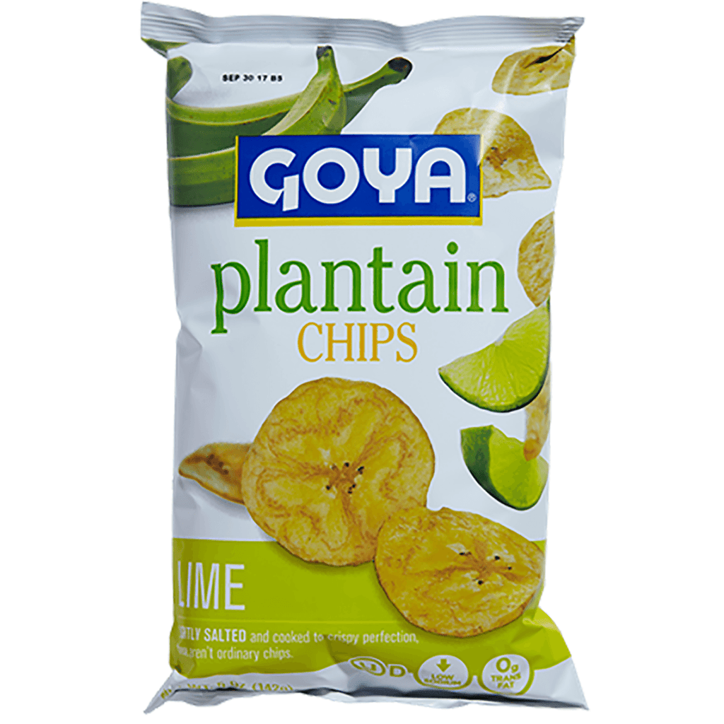 Goya Lime Plantain Chips 5oz - Seabra Foods Online