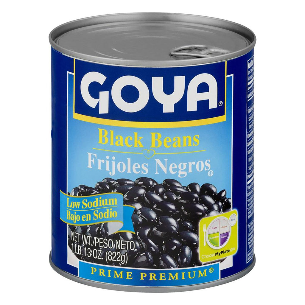Goya LS Black Beans 29oz - Seabra Foods Online
