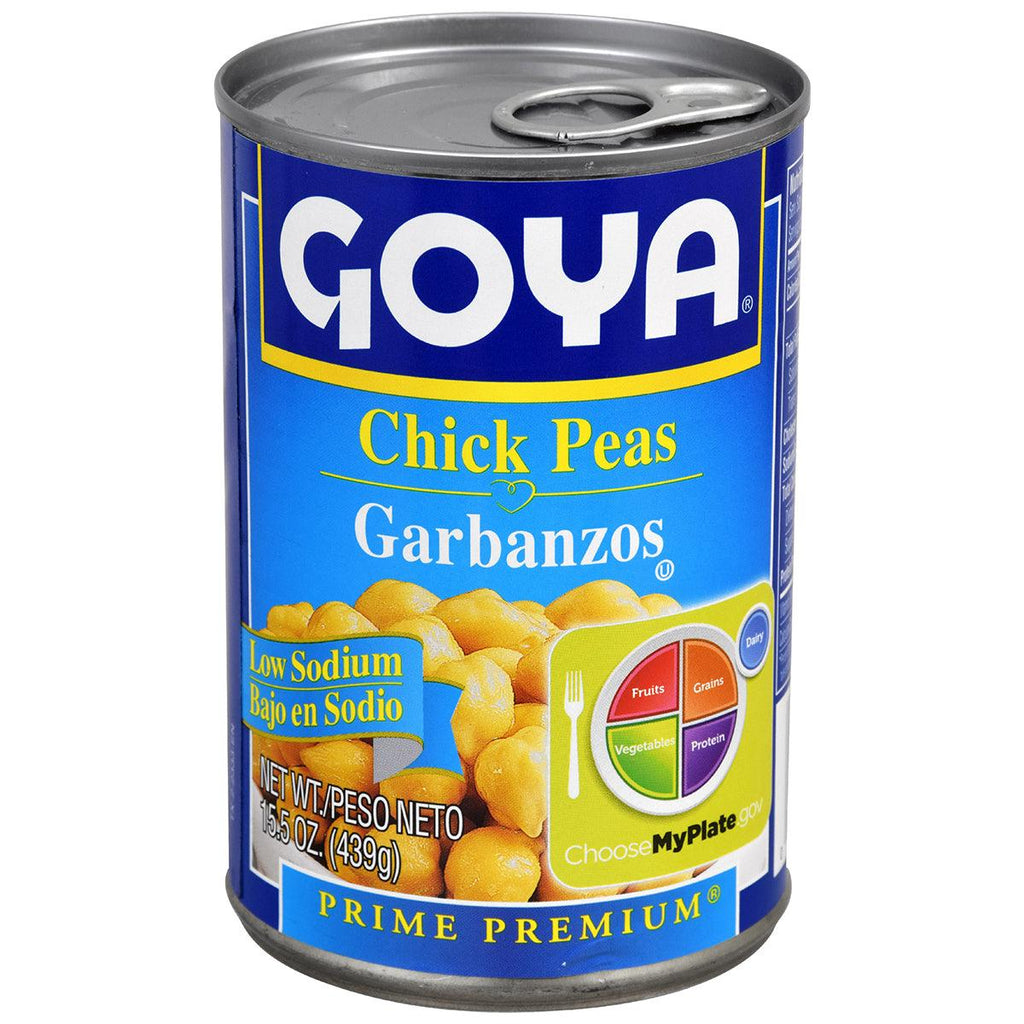 Goya LS Chick Peas 15.5oz - Seabra Foods Online