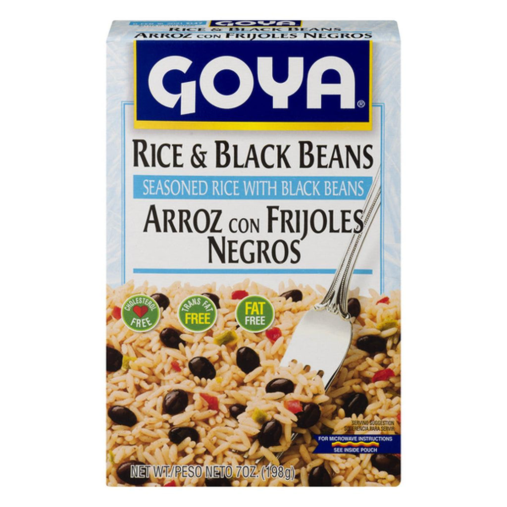 Goya LS Rice&Black Beans 7oz - Seabra Foods Online