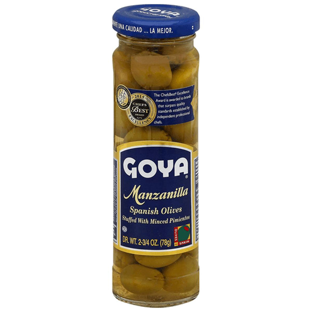 Goya Manzanilla Plain 3.75oz - Seabra Foods Online