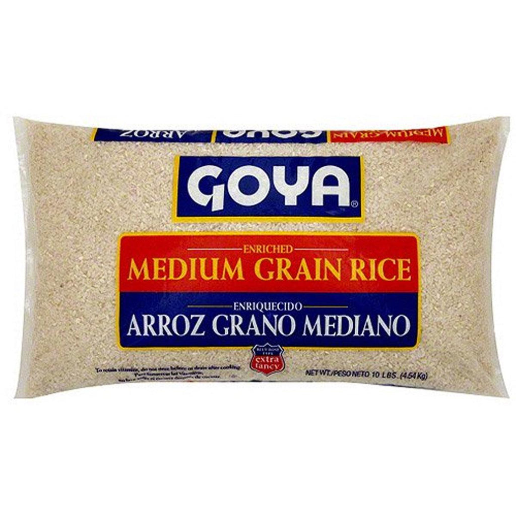Goya Medium Grain Rice 10lb - Seabra Foods Online