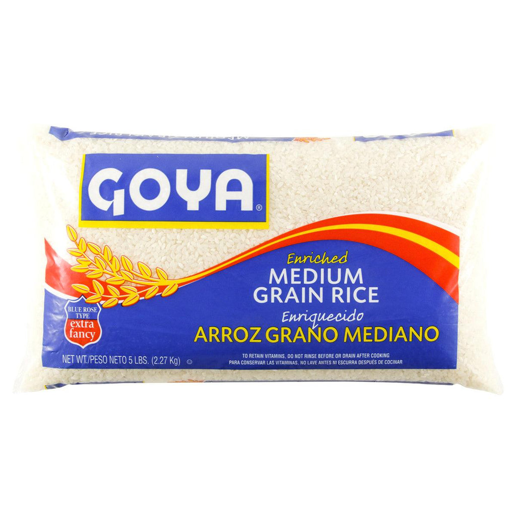 Goya Medium Grain Rice 5lb - Seabra Foods Online