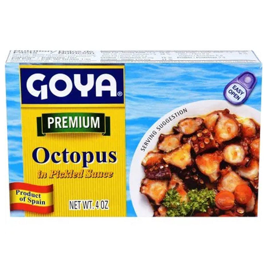 Goya Octopus in Pickled Sauce 4oz - Seabra Foods Online
