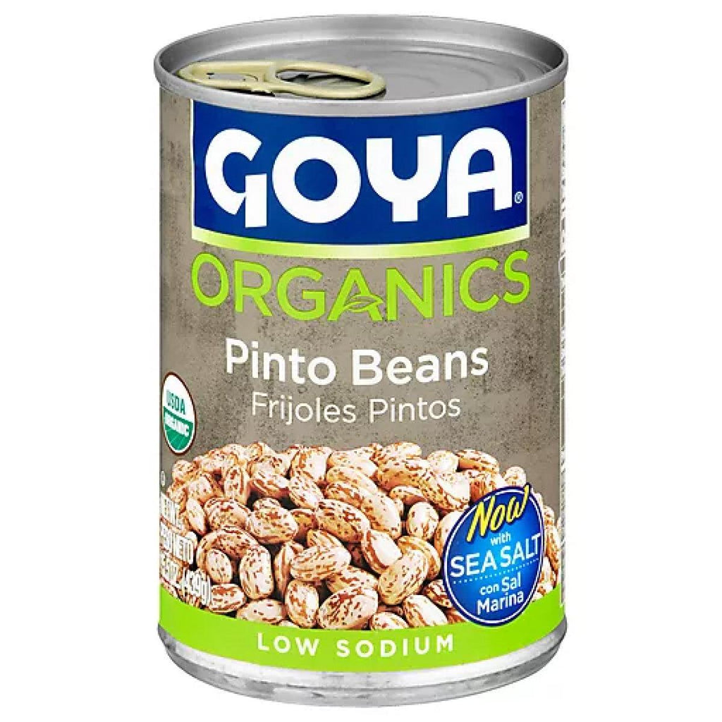 Goya Organic Pinto Beans 15.5oz - Seabra Foods Online