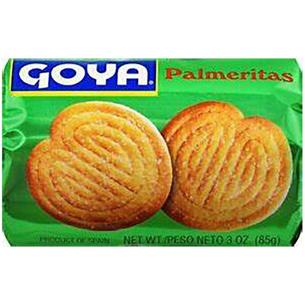 Goya Palmeritas Cookies 3oz - Seabra Foods Online