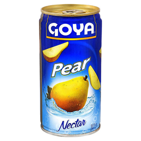 Goya Pear Nectar 9.6floz - Seabra Foods Online