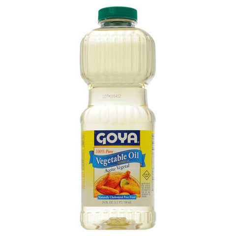 Goya Pure Vegetable Oil 24floz - Seabra Foods Online