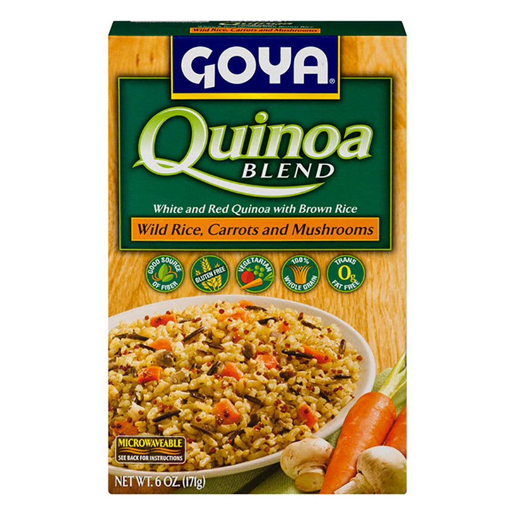 Goya Quinoa Brown Rice/Car/Mushrooms 6z - Seabra Foods Online