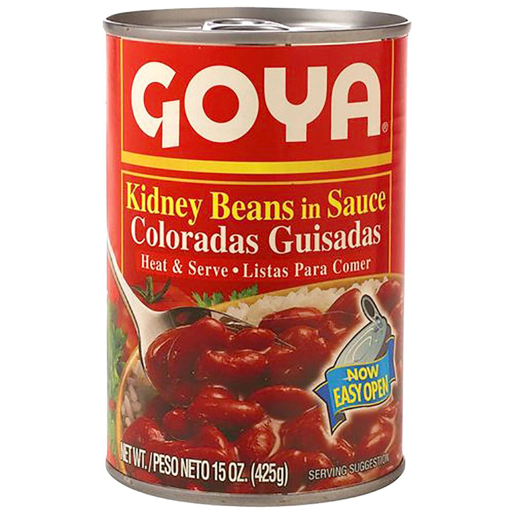 Goya Red Kidney Beans Guisadas 15oz - Seabra Foods Online