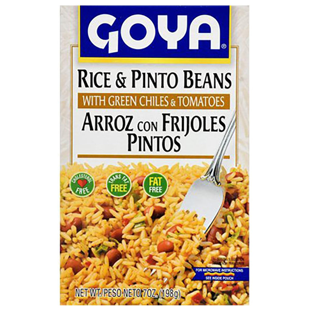 Goya Rice & Pinto Beans 7oz - Seabra Foods Online