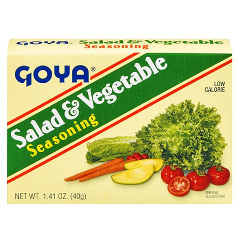 Goya Salad & Veg Seasoning 8pk 1.41oz - Seabra Foods Online