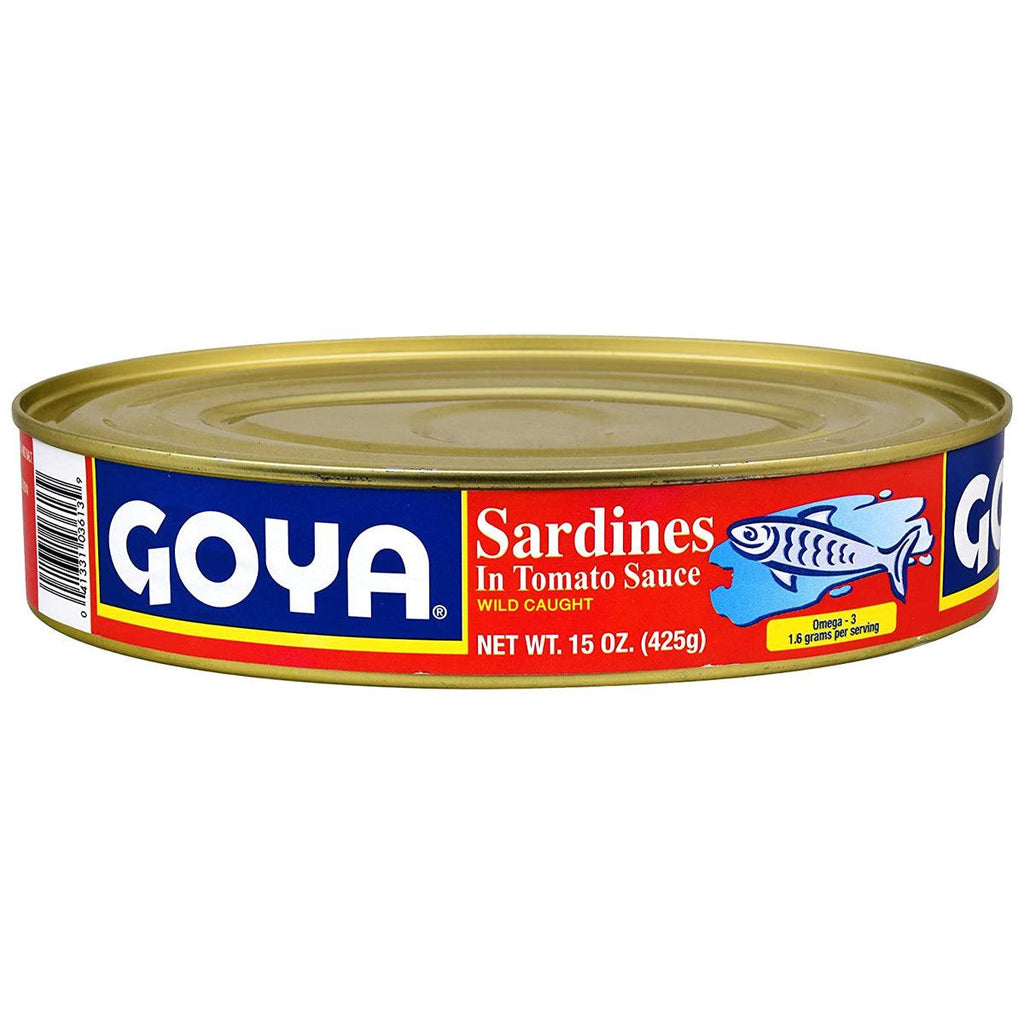 Goya Sardines in Tomato Sauce 15oz - Seabra Foods Online