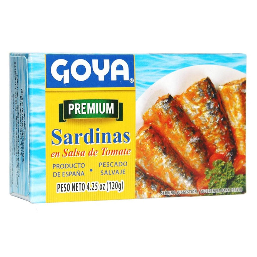 Goya Sardines in Tomato Sauce 4.25oz - Seabra Foods Online