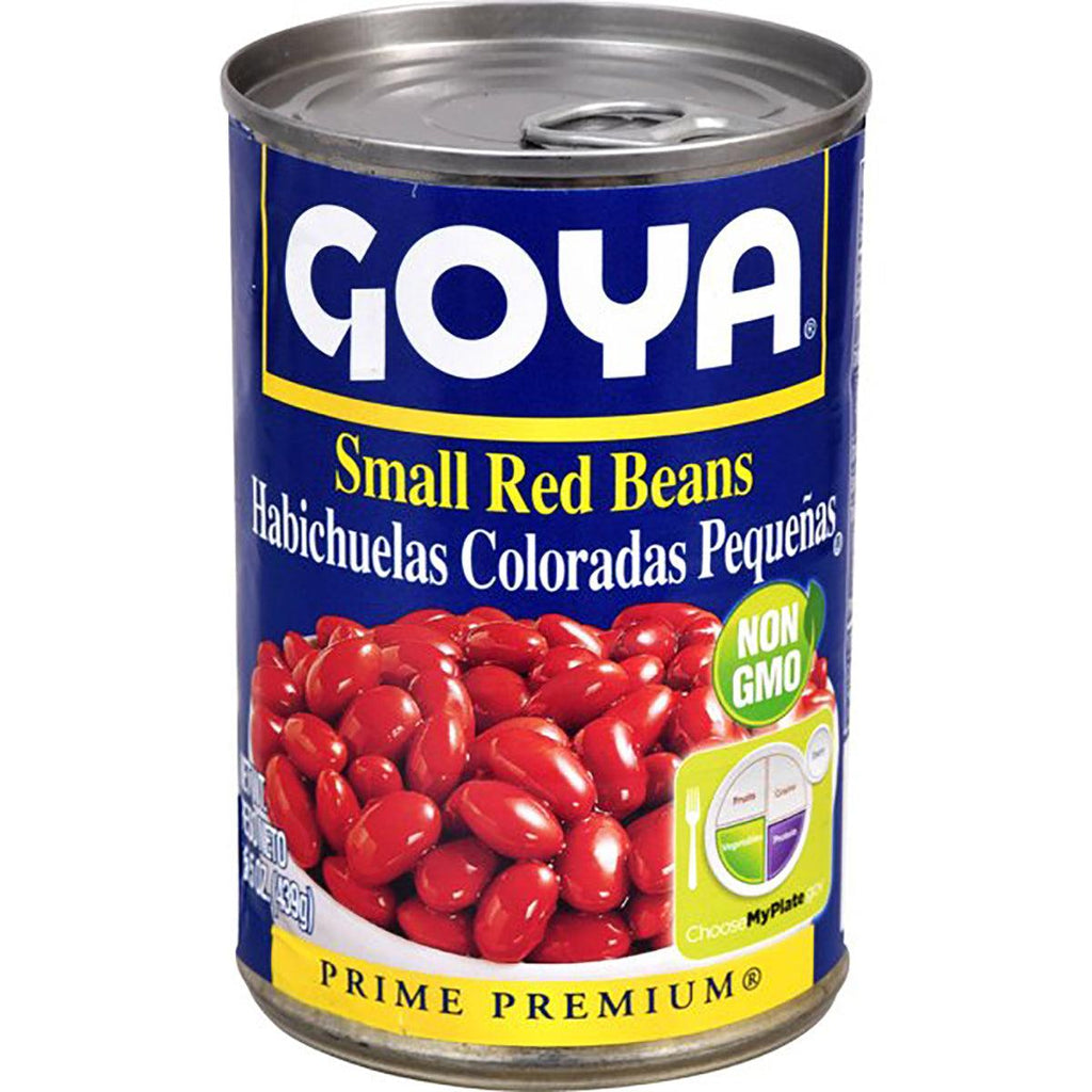 Goya Small Red Beans Guisadas 15oz - Seabra Foods Online