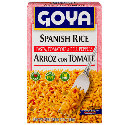 Goya Spanish Rice W/Tomatoes&Bell Pep 7z - Seabra Foods Online