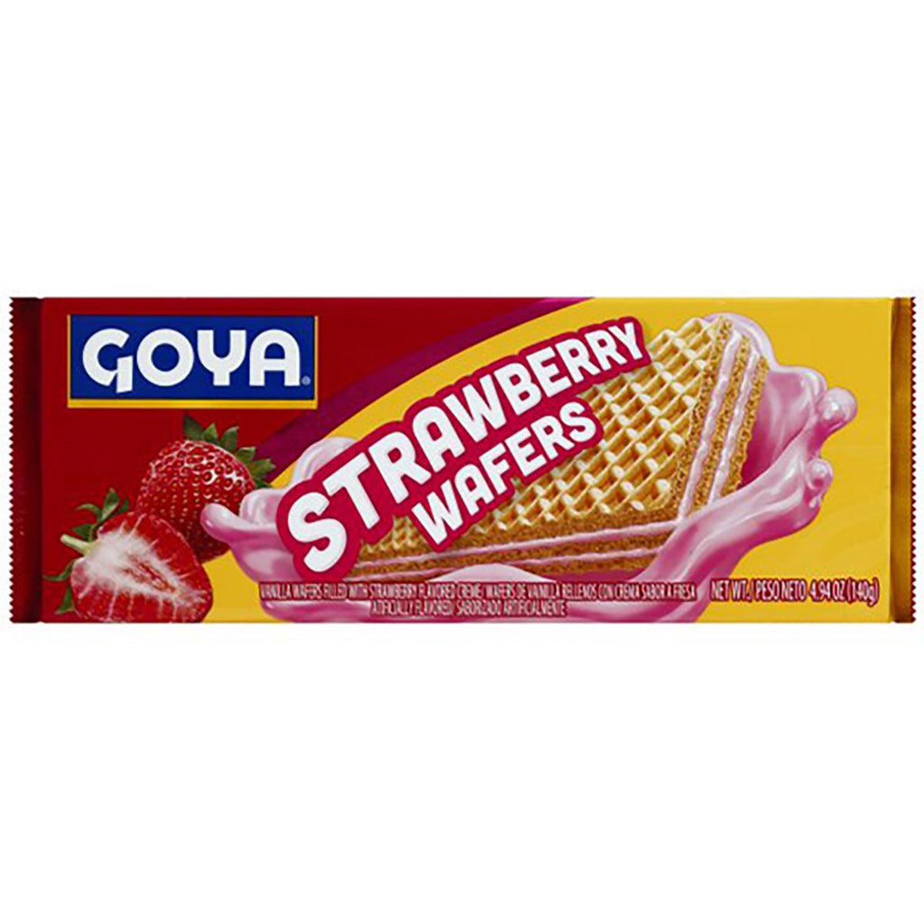 Goya Strawberry Wafers 4.94oz - Seabra Foods Online