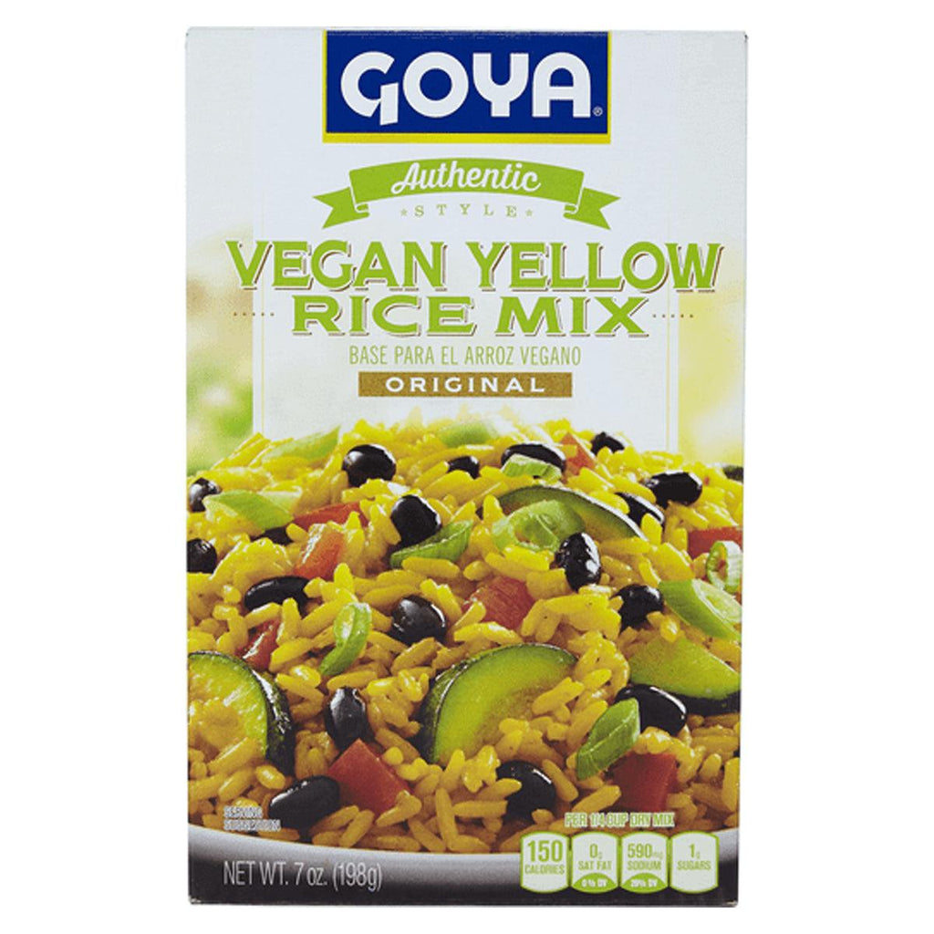 Goya Vegan Yellow Rice Mix 7oz - Seabra Foods Online