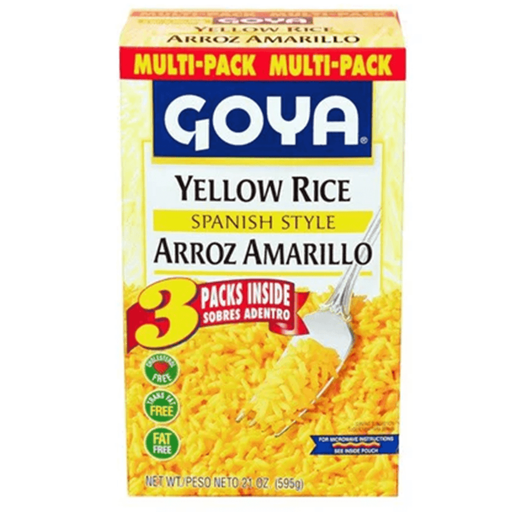 Goya Yellow Rice Mix Multipack 21oz - Seabra Foods Online
