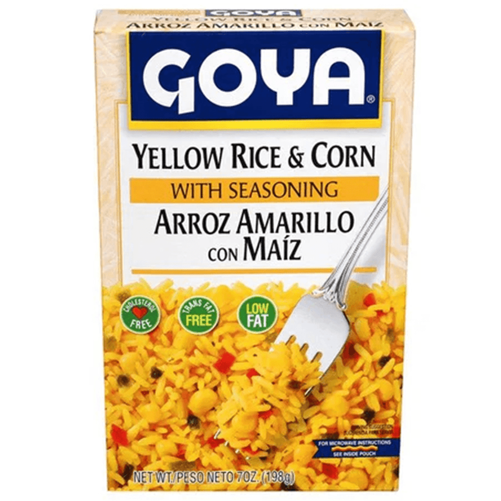 Goya Yellow Rice&Corn 7oz - Seabra Foods Online
