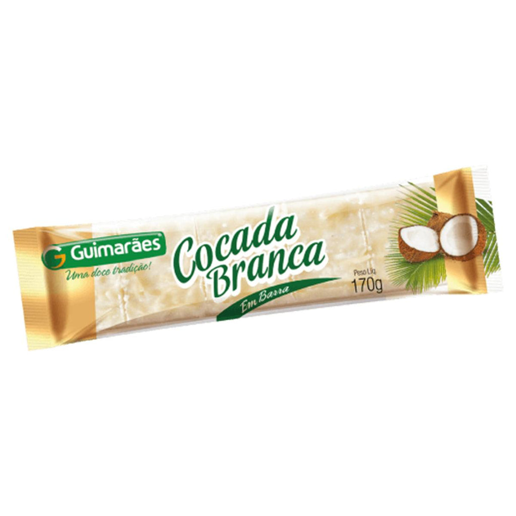 Guimaraes Cocada Branca em Barra 170g - Seabra Foods Online