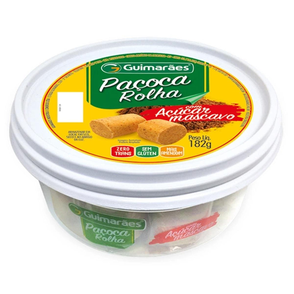 Guimaraes Pacoca Rolha C/Acucar Mascavo Pote - Seabra Foods Online