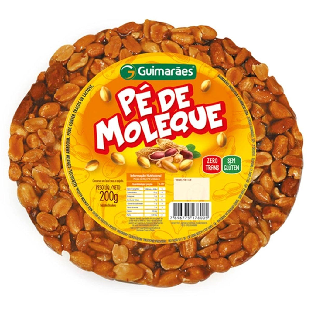 Guimaraes Pe de Moleque Redondo 200g - Seabra Foods Online