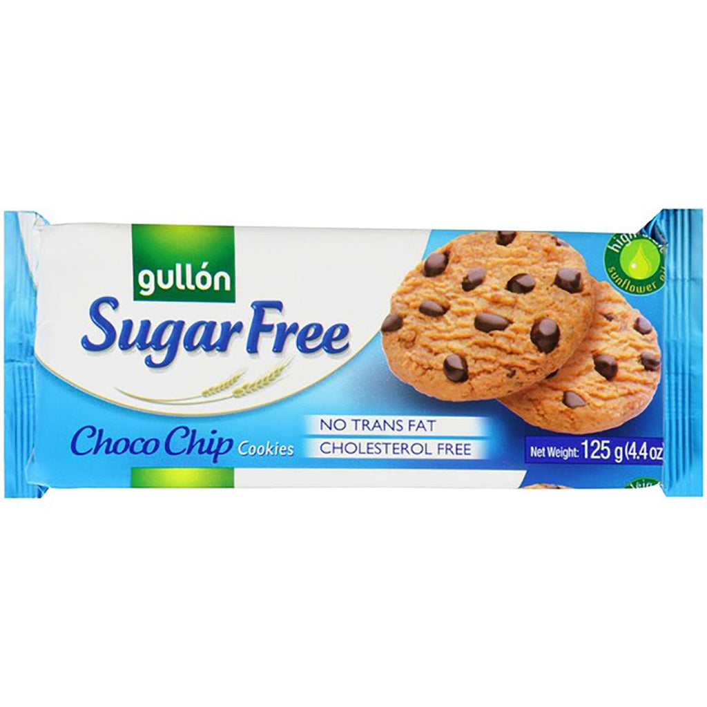 Gullon SF Choc Chip Cookies 4.4 oz - Seabra Foods Online