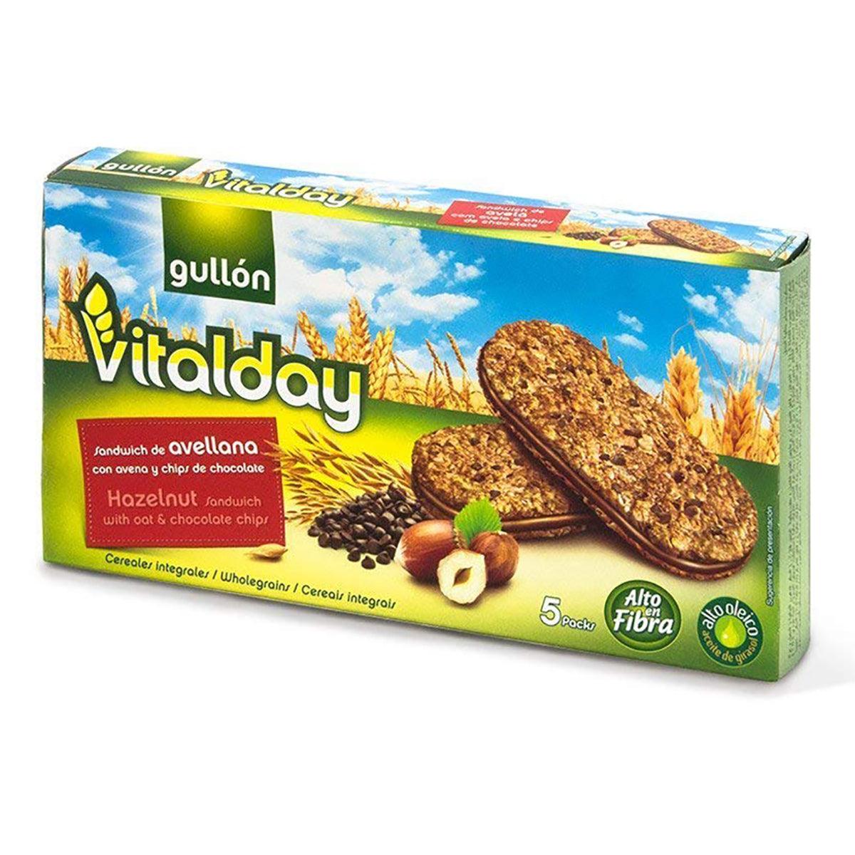 Gullon Vitalday Hazenut Crnch Bis 7.76oz – Seabra Foods Online