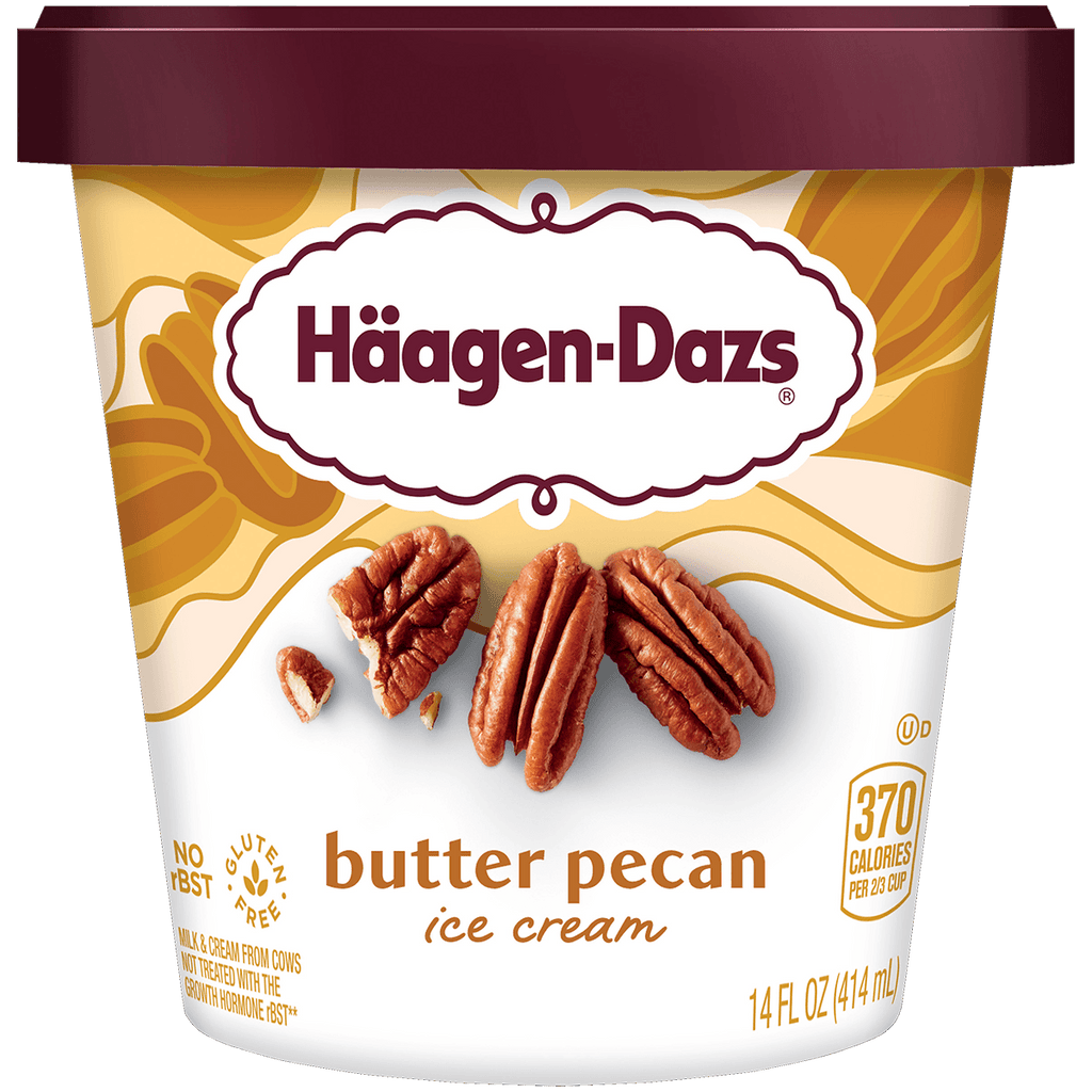 Häagen-Dazs Butter Pecan Ice Cream - Seabra Foods Online