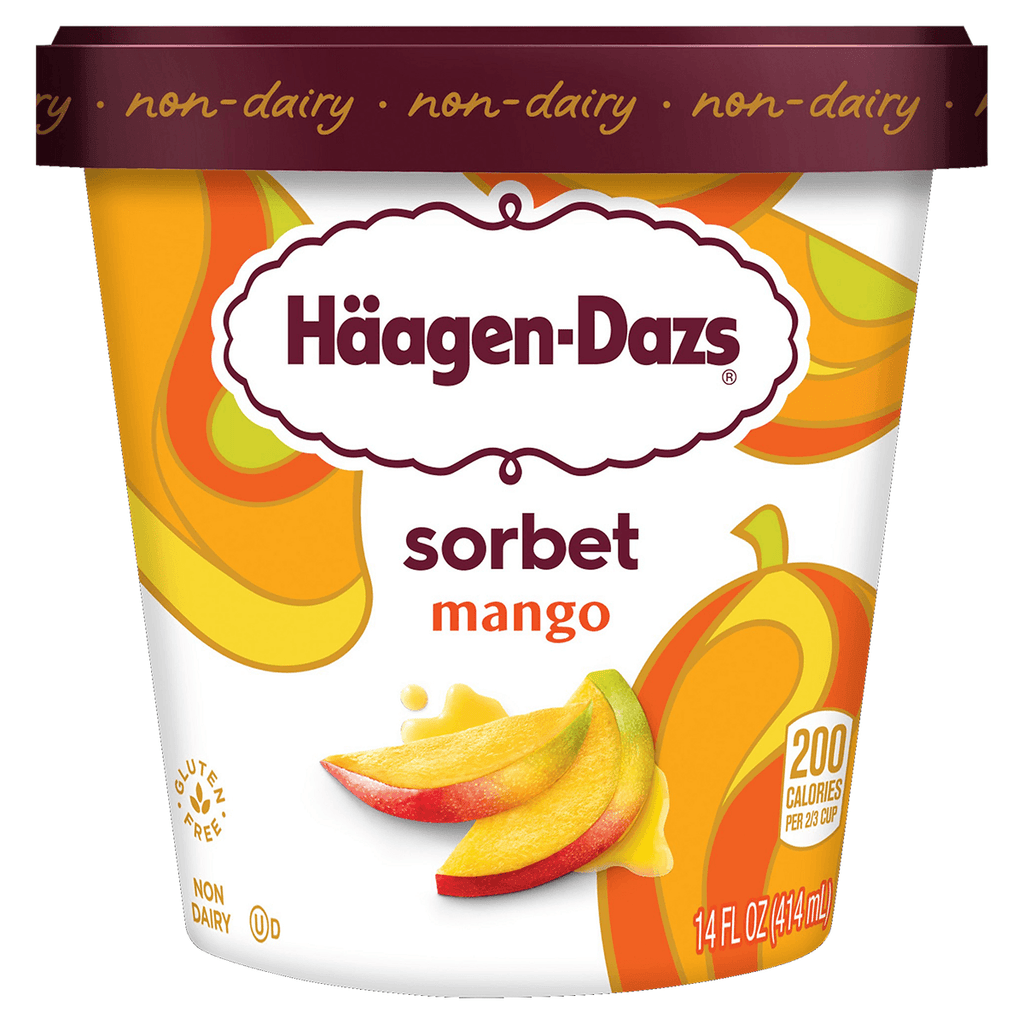 Häagen-Dazs Mango Sorbet IC - Seabra Foods Online