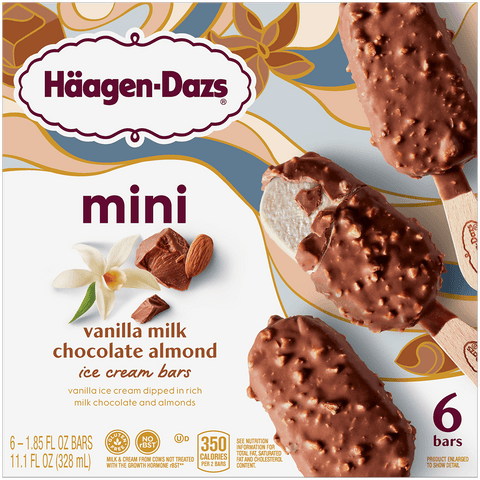 Häagen-Dazs VaniChoc Almond 6 Pack - Seabra Foods Online