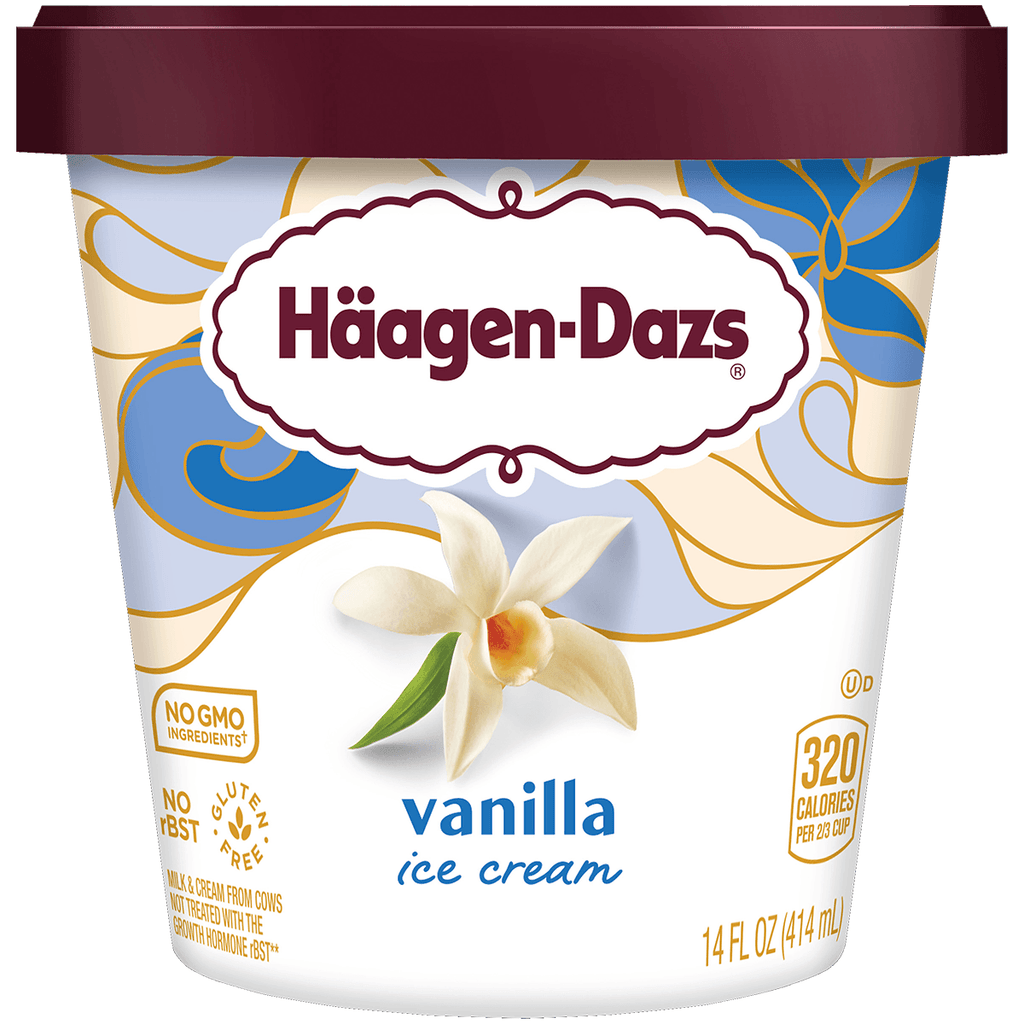 Häagen-Dazs Vanilla Ice Cream - Seabra Foods Online