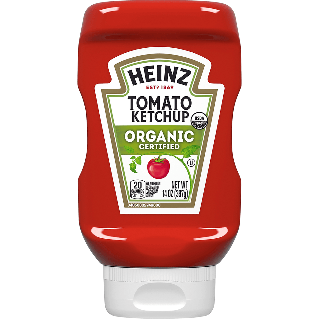 Heinz Organic Tomato Ketchup 14oz - Seabra Foods Online