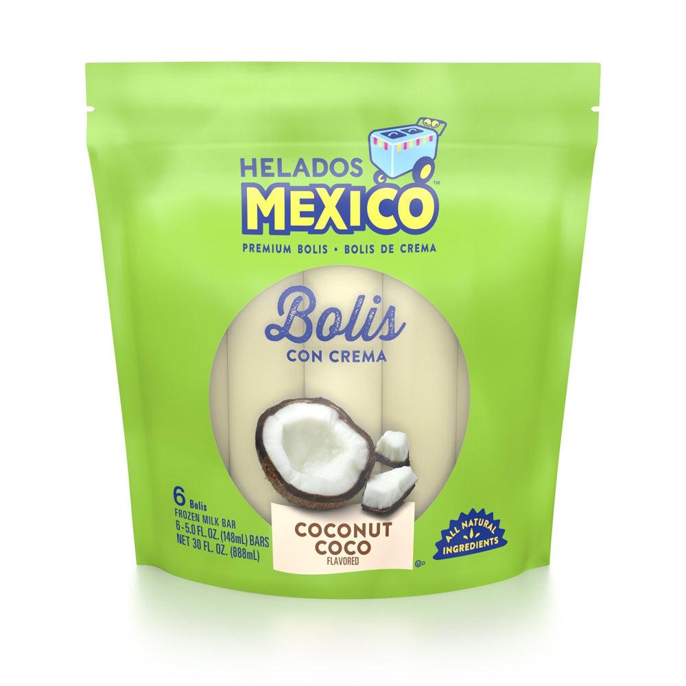 Helados Bolis Coconut 6 ct - Seabra Foods Online