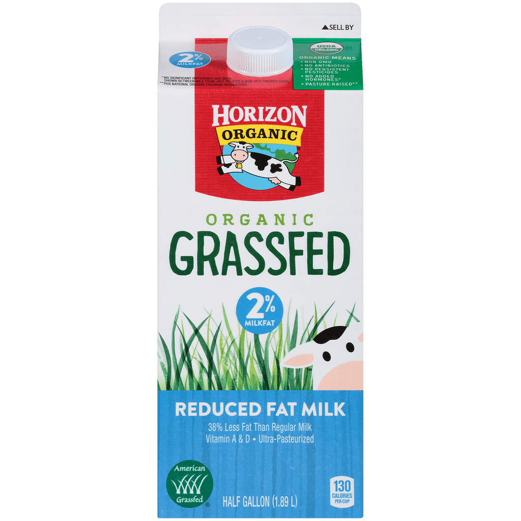 Horizon Organic 2%LF Grassfeed Milk 64z - Seabra Foods Online
